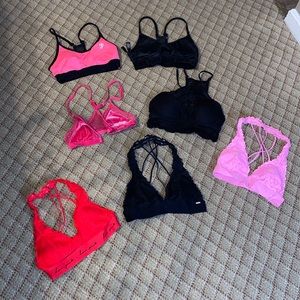 PINK bralettes